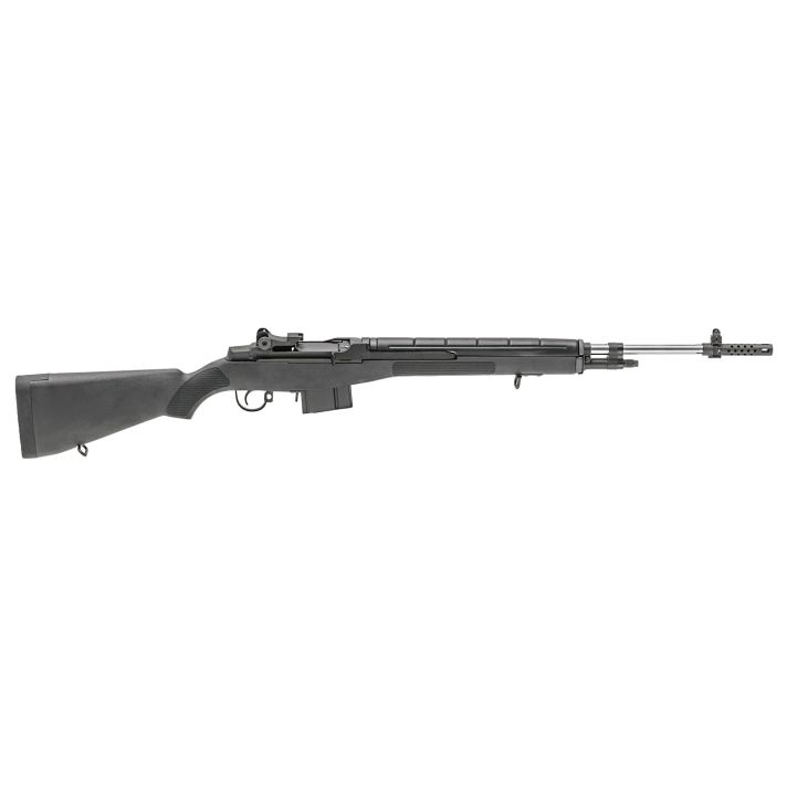 Springfield Armory MA9826C65CA M1A Loaded *CA Compliant 6.5 Creedmoor 10+1 22" Stainless Medium National Match Barrel, Black Parkerized Steel Receiver, Black Synthetic Fixed Stock