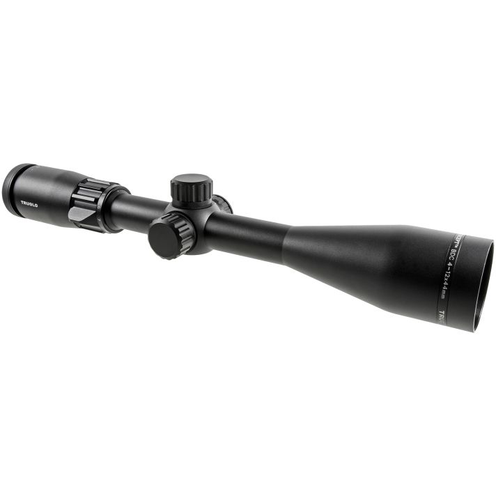TruGlo TG-8541BIB InterceptBlack Anodized 4-12x44mm 1" Tube Illuminated BDC Reticle