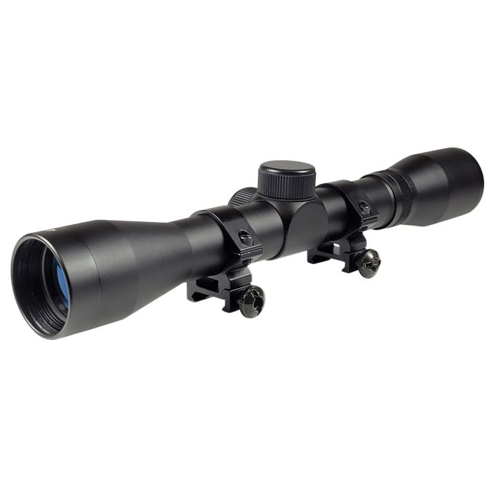 TruGlo TG-85043XB BucklineBlack Anodized 4x32mm 1" Tube Duplex Reticle