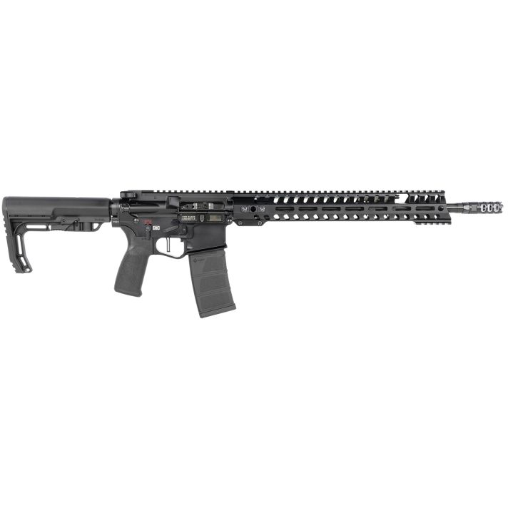Patriot Ordnance Factory 00856 Renegade +5.56x45mm NATO 16.50" 30+1 Black Hard Coat Anodized Black Nitride 6 Position MFT Stock Black Polymer Grip