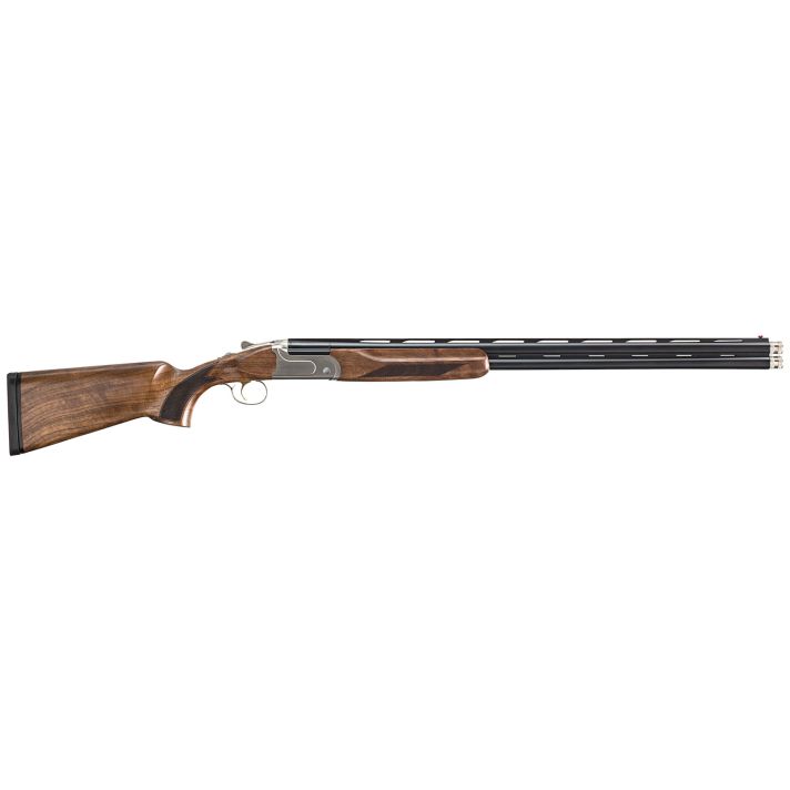 Charles Daly 930128 214E Sporting 12 Gauge 2rd 3" 30" Vent Rib Blued Barrel, Silver Finished Steel Receiver, Checkered Oiled WalnutStock & Forend, Includes 5 Choke Tubes