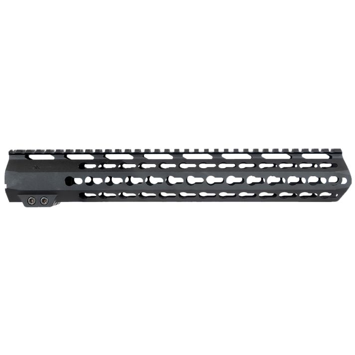 Aim Sports MTK13L308 AR Handguard13.50" Low KeyMod Style Made of 6061-T6 Aluminum with Black Anodized Finish for 308 Cal AR-10