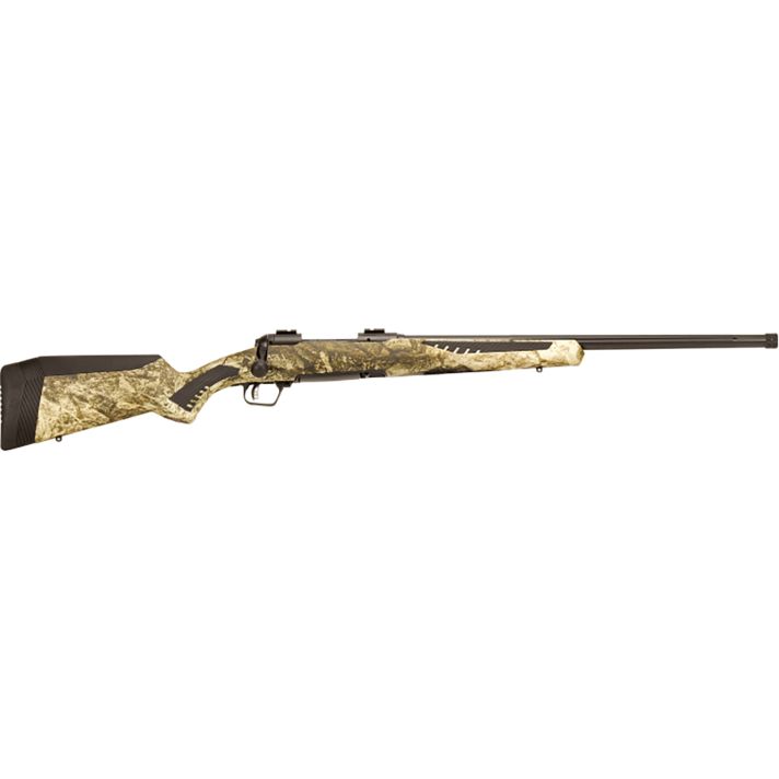 Savage Arms 57141 110 Predator 308 Win 4+1 24", Matte Black Metal, Mossy Oak Terra Fixed AccuStock with AccuFit