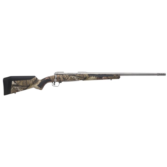 Savage Arms 57069 110 Bear Hunter 300 WSM 2+1 23" Matte Stainless Steel Straight Fluted Barrel, Mossy Oak Break-Up Country Fixed Sporter w/AccuFit Stock, Right Hand