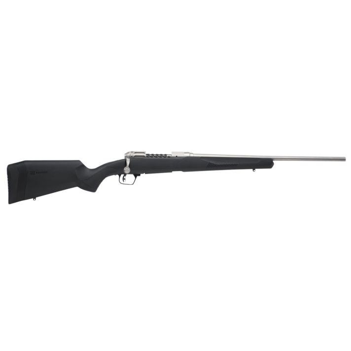 Savage Arms 57071 110 Lightweight Storm 223 Rem 4+1 20", Matte Stainless Metal, Black Synthetic Stock