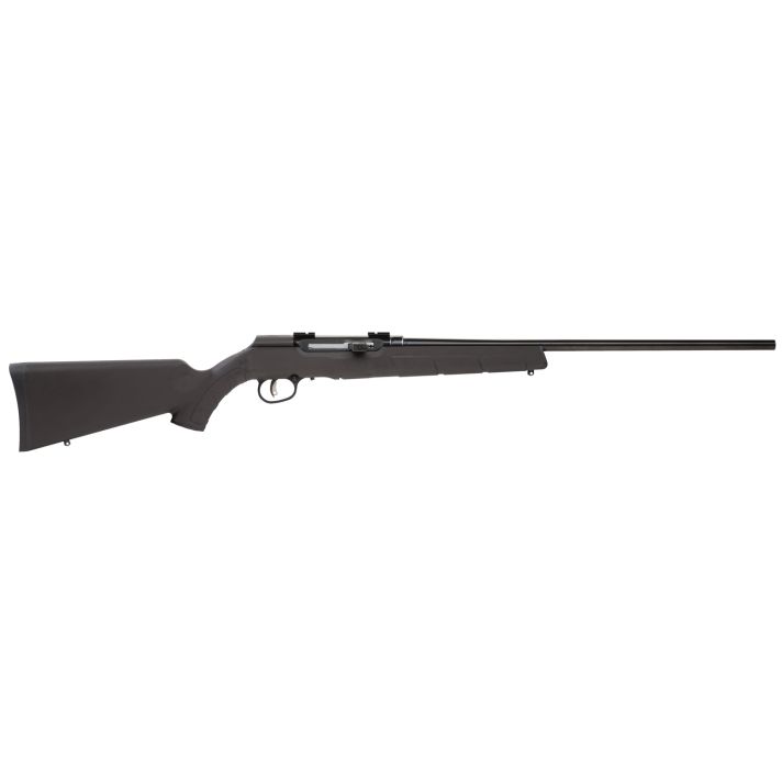 Savage Arms 47400 A Series Magnum Full Size 22 WMR 10+1 22" Matte Black Sporter Barrel, Satin Drilled & Tapped Carbon Steel Receiver, Matte Black Fixed Synthetic Stock, Right Hand