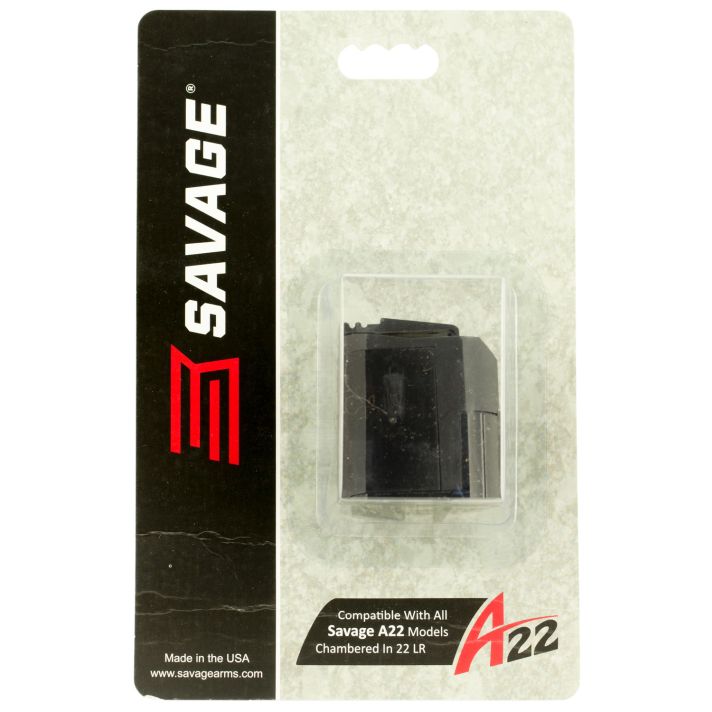 Savage Arms 90023 A22/B2210rd Rotary 22 LR Fits Black Metal