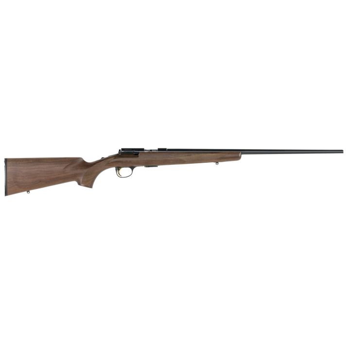 Browning 025175204 T-Bolt Sporter 22 WMR 10+1 22" Barrel, Polished Blued Steel Receiver, Satin Black Walnut Stock, Plastic Butt Plate, Optics Ready