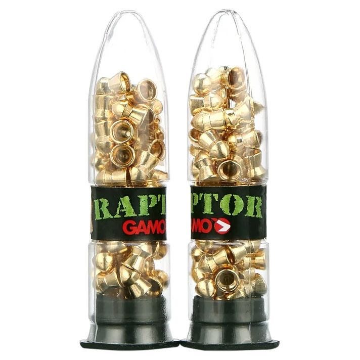 Gamo 632264554 PBA Raptor22 Non Lead Alloy Semi Pointed 50/Pack