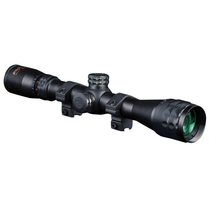 Konus 7267 KonusProMatte Black 3-9x32mm AO 1" Tube Engraved 30/30 Duplex Reticle Includes Mounting Rings