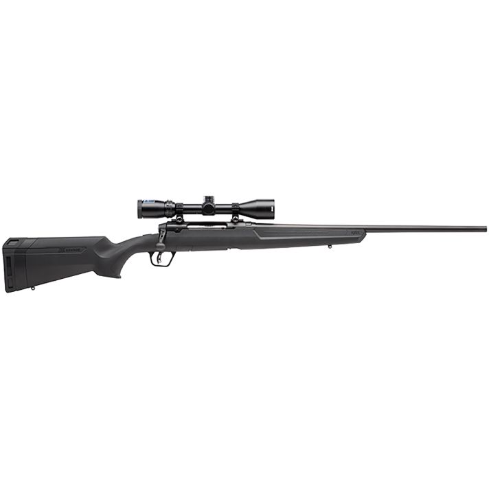 Savage Arms 57093 Axis II XP Full Size 6.5 Creedmoor 4+1 22" Matte Black Button-Rifled Barrel, Matte Black Carbon Steel Receiver, Matte Black Synthetic Stock, Bushnell Banner 3-9x40mm, Right Hand