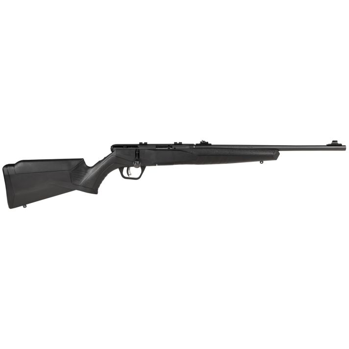 Savage Arms 70514 B Series F Compact 22 WMR 10+1 18" Matte Blued Button Rifled Barrel, Matte Blued Drilled & Tapped Carbon Steel Receiver, Matte Black Fixed Synthetic Stock, Right Hand