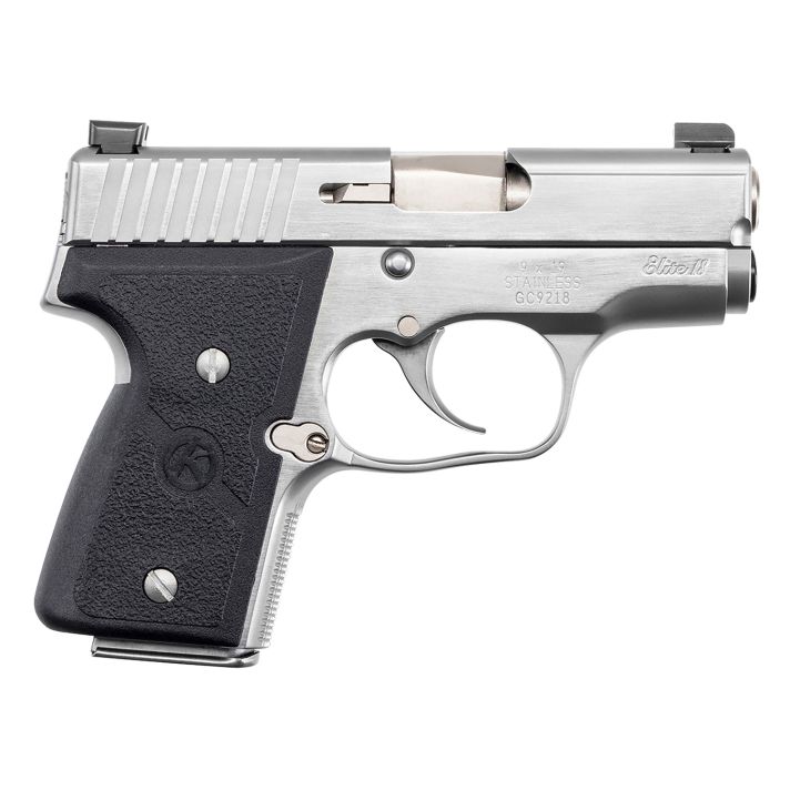 Kahr Arms M9098NA MK Elite *CA Compliant 9mm Luger Caliber 3" Barrel 6+1/7+1, Stainless, Black Grip