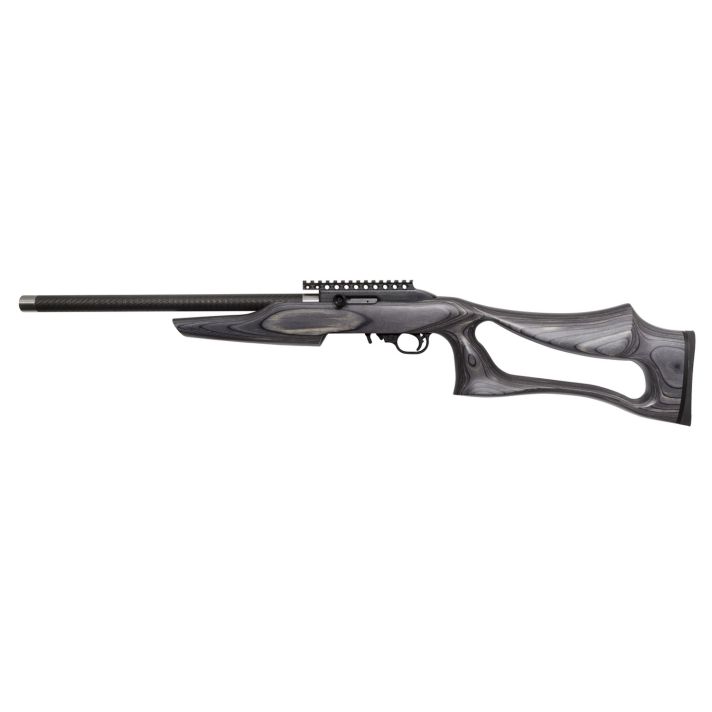 Magnum Research SSEBP22G Magnum Lite SwitchBolt Full Size 22 LR 10+1 17" Black Anodized Carbon Steel/Threaded Barrel, Black w/Integral Scope Base Receiver, Pepper Fixed Thumbhole Stock, Right Hand
