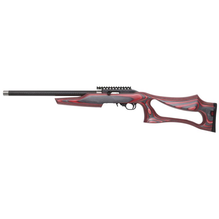 Magnum Research SSER22GSwitchBolt Full Size 22 LR 10+1 17" Black Anodized Carbon Steel/Threaded Barrel, Black Integral Scope Base Receiver, Red Fixed Thumbhole Stock, Right Hand