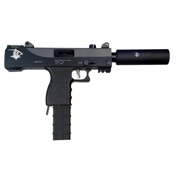 MasterPiece Arms 30TGR Defender Top Cocking 9mm Luger 5.50" 30+1 Black Cerakote