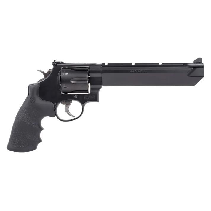 Smith & Wesson 170323 Performance Center 629 Stealth Hunter 44 Rem Mag 6rd 7.50" Matte Black Stainless Steel Black Polymer Grip
