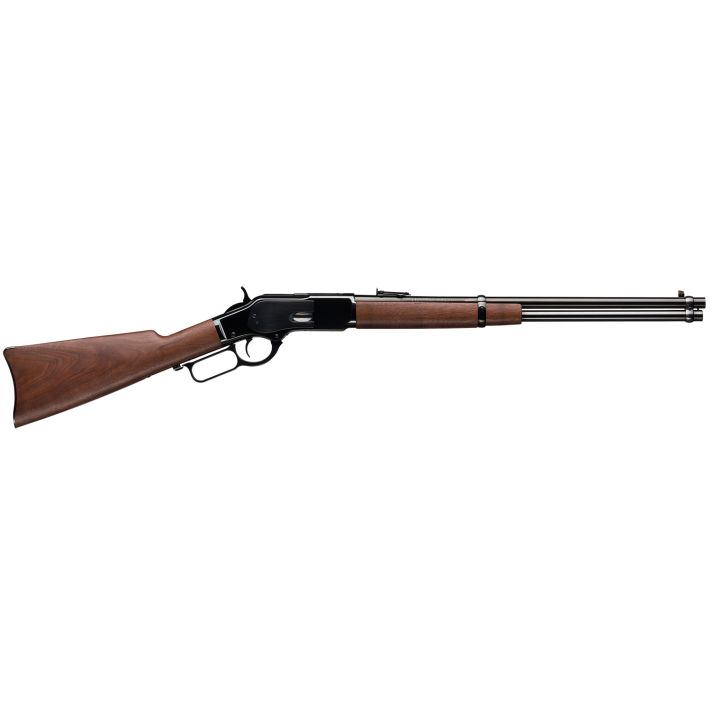 Winchester Repeating Arms 534255140 Model 1873 Carbine Full Size 44-40 Win 10+1 20" Brushed Polish Blued Sporter Barrel, Brushed Polish Blued Steel Receiver, Black Walnut Straight Grip Stock