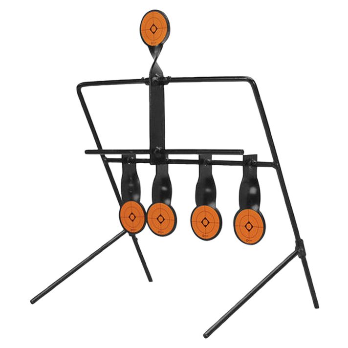 Caldwell 820585Resetting Target Airgun AR500 Steel Black/Orange Impact Enhancement Motion 1.50"