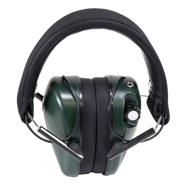 Caldwell 487557 E-Max Low-Profile Muff 23 dB Over the Head Green/Black Adult