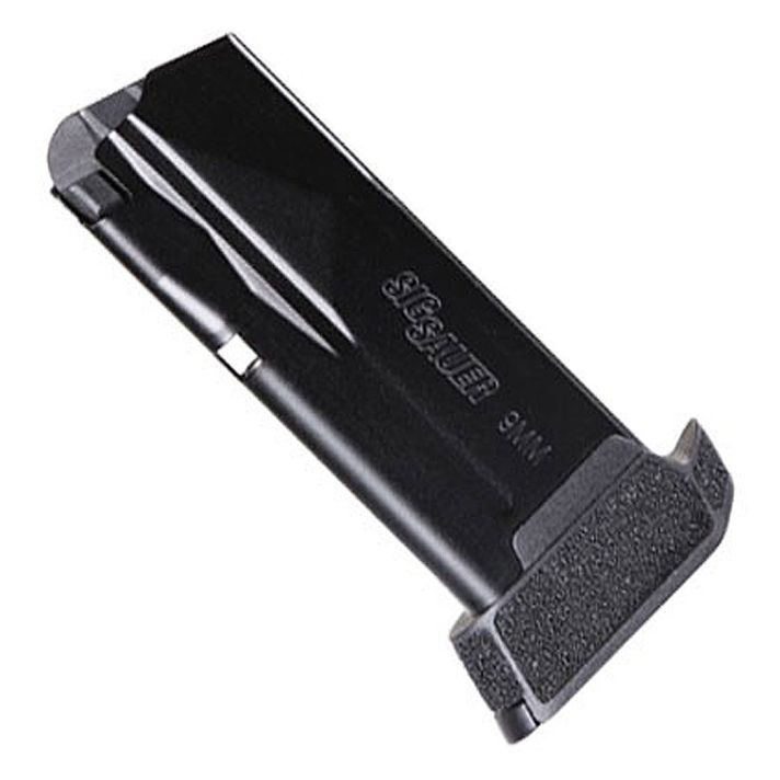 Sig Sauer MAG365912 P365 Micro Compact 12rd Extended 9mm Luger Fits Sig P365/P365XL/P365 Micro Compact Blued Steel