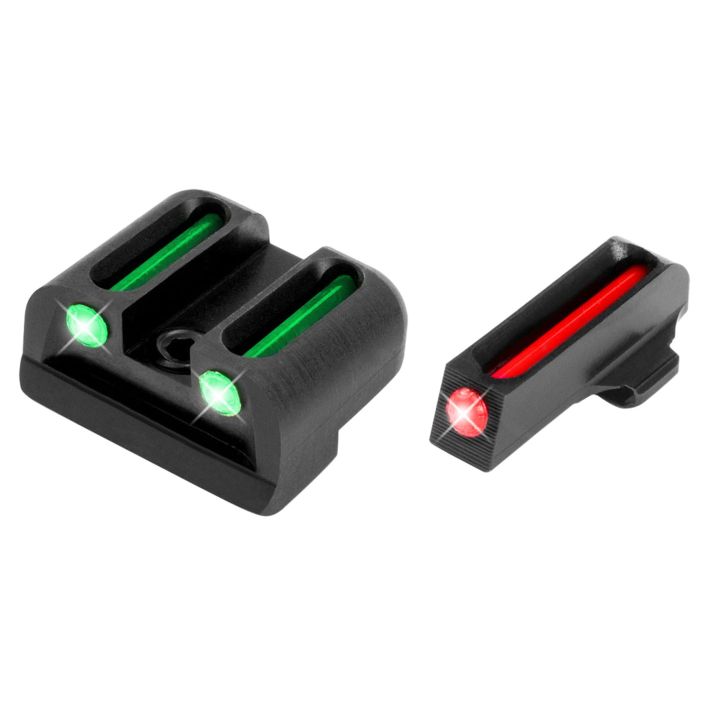 TruGlo TG131X Fiber-OpticRed/Fiber Optic Front Sight-Green/Fiber Optic Rear Sight Springfield Armory XD
