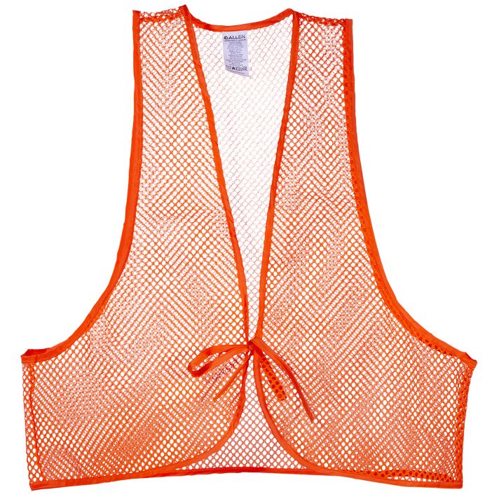 Allen 15750 Hunter's Vest OSFA Orange Polyester Mesh