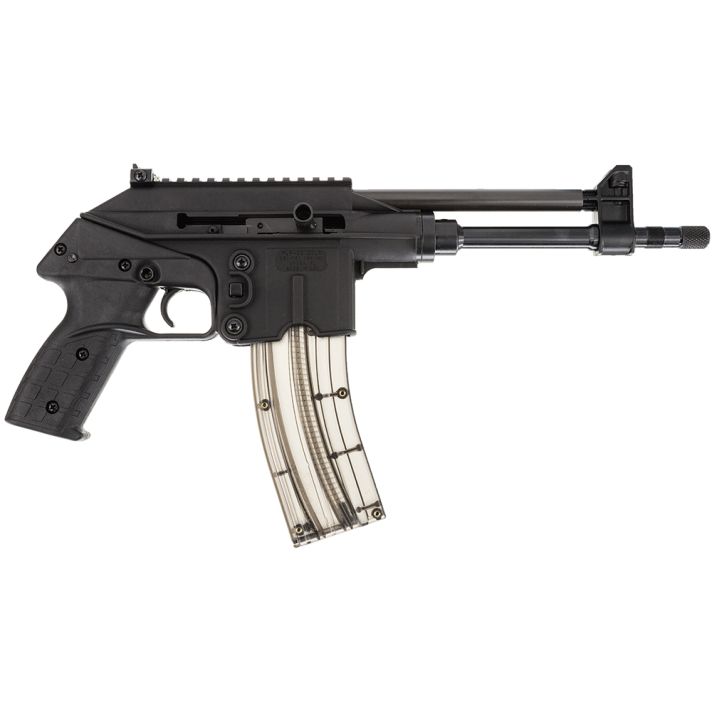 Kel-Tec PLR22BLK PLR2222 LR 26+1 10.20" All Black Steel/Threaded Barrel & Polymer Frame w/Picatinny Rail & Polymer Grip