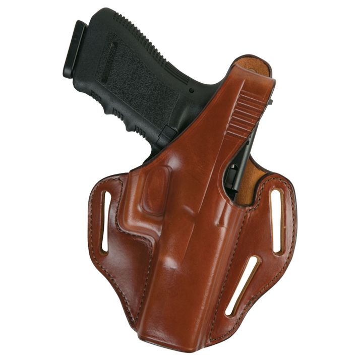 Bianchi 24116 77 PiranhaOWB Size 01 Tan Leather Belt Slide Fits S&W J Frame Right Hand