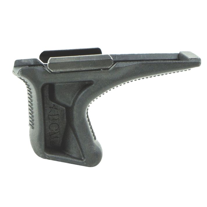 BCM KAG1913BLK BCMGunfighter Kinesthetic Angled Grip Made of Polymer With Black Textured Finish for Picatinny Rail