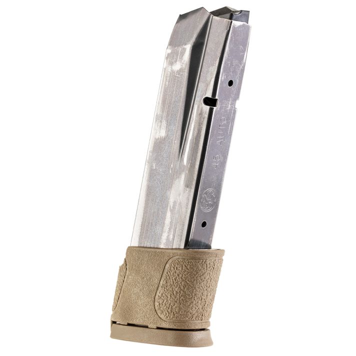 Smith & Wesson 194770000 M&P14rd 45ACP Brown Floor Plate Steel