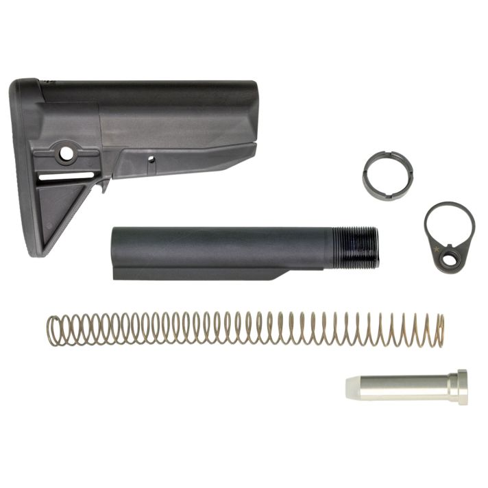 BCM GFSKMOD0BLK BCMGunfighter Mod 0 Kit Black Synthetic for AR-Platform Includes Stock Tube
