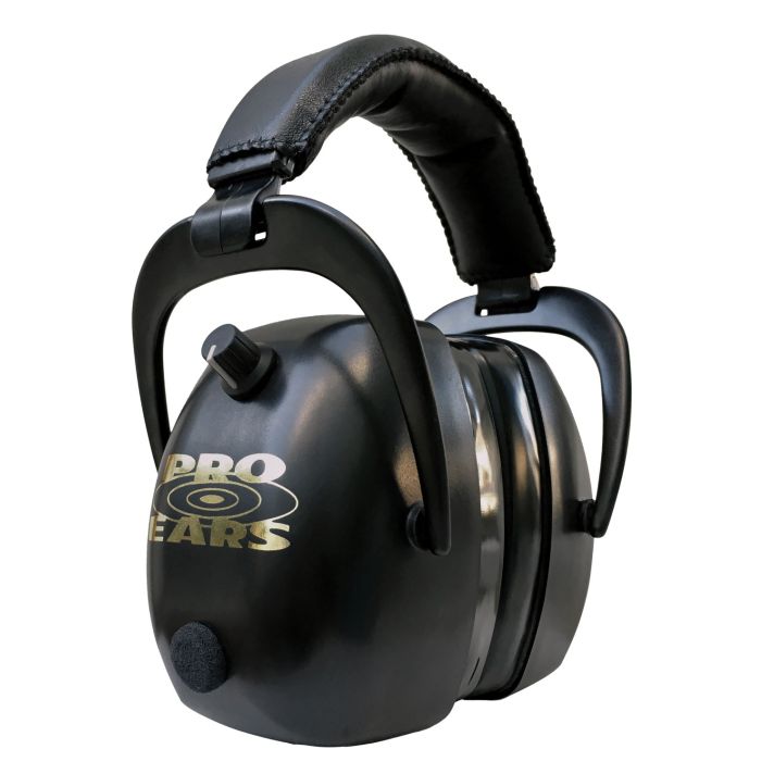Pro Ears PEG2RMB Gold II 30 Electronic Muff 30 dB Over the Head Black/Gold Adult 1 Pair