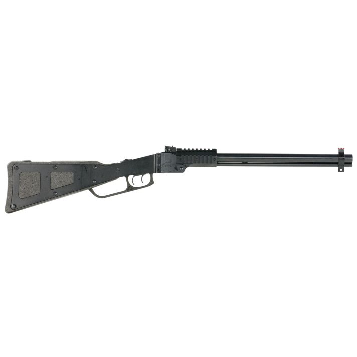 Chiappa Firearms 500188 M622 LR 12 Gauge 1+1 18.50" Blued Break Open Barrel, Blued Picatinny Rail Receiver, Fixed w/Storage Black Metal Stock, Right Hand