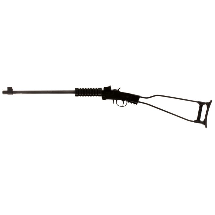 Chiappa Firearms 500145 Little Badger17 HMR 1rd, 16.50" Blued Steel Threaded Barrel/ Black Underfolding Stock, Right Hand