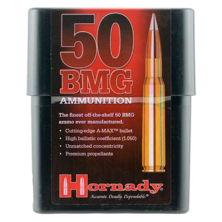 Hornady 8270 Match50BMG 750gr Hornady A Max 10 Per Box/10 Case