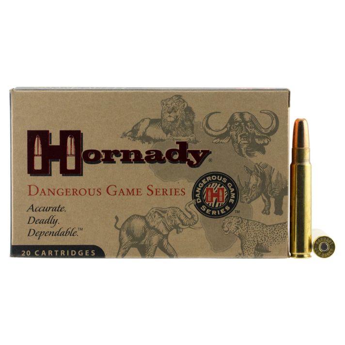 Hornady 82666 Dangerous Game416Ruger 400gr Dangerous Game Solid 20 Per Box/6 Case