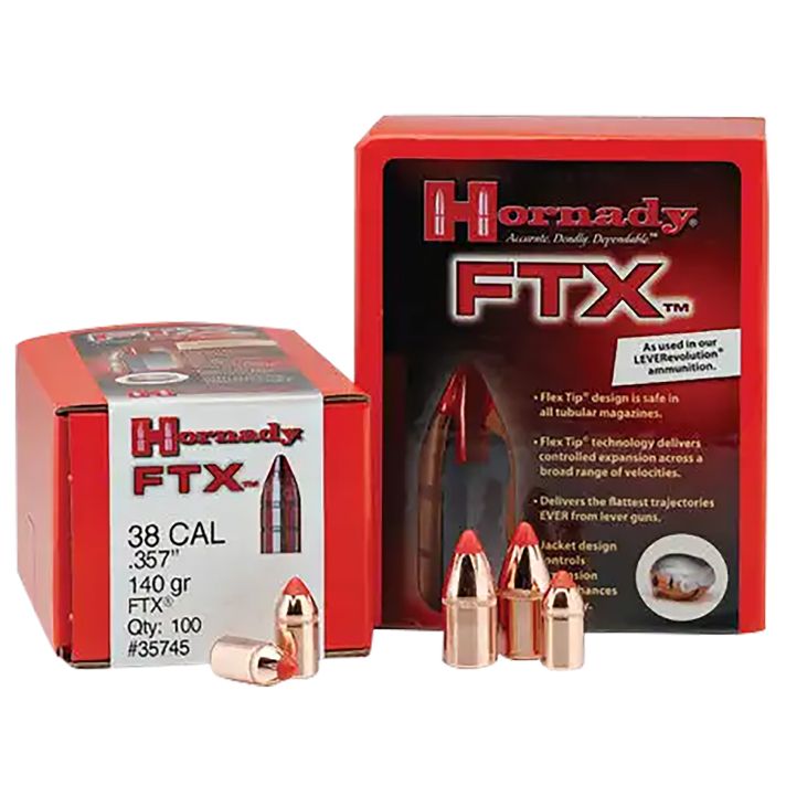 Hornady 4305 FTX44 Cal .430 265 gr Flex Tip eXpanding 50 Per Box/ 15 Case