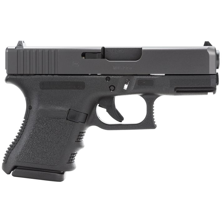 Glock PF2950201 G29 Short Frame 10mm Auto3.78" Barrel 10+1,Black Frame & Slide, Finger Grooved Rough Texture Grip, Safe Action Trigger
