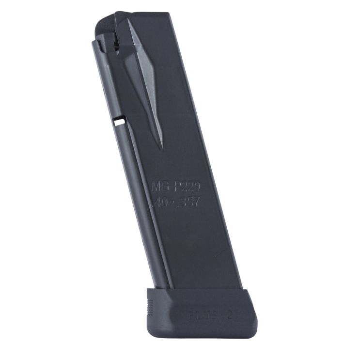 Mec-Gar MGP2294014AFC Standard14rd 40 S&W Fits Sig P229 Blued w/Anti-Friction Coating Carbon Steel