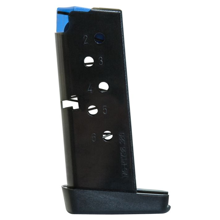 Mec-Gar MGPT7386B Standard6rd 380 ACP Fits Taurus PT738 TCP Blued Carbon Steel