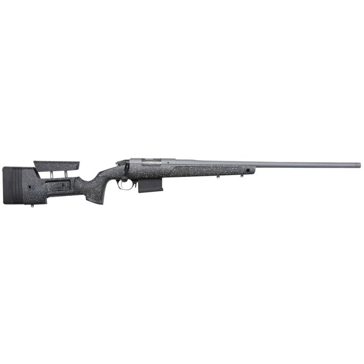 Bergara Rifles BPR2065MC Premier HMR Pro 6.5 Creedmoor 5+1 24" Threaded Barrel, Tactical Gray Cerakote,Black with Gray Fleck Stock