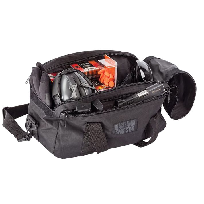 Blackhawk 74RB02BK SportsterBlack 600D Polyester Holds 2 Handguns