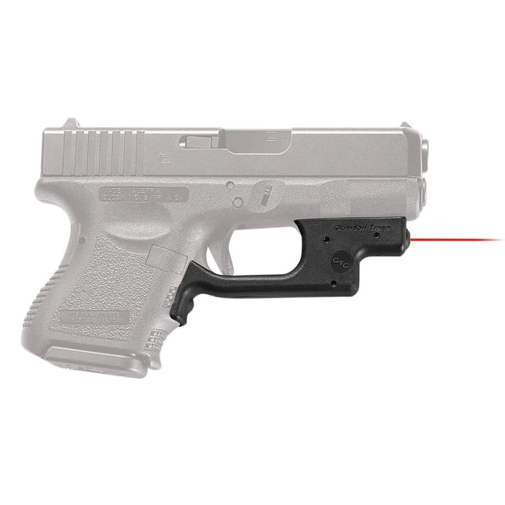 Crimson Trace 0123401 LG-436 LaserguardBlack Red Laser Glock Compact & Subcompact