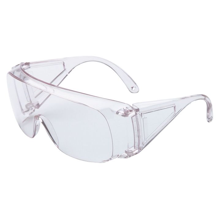 Howard Leight R01701 HL100 OTG Adult Clear Lens Polycarbonate Clear Frame