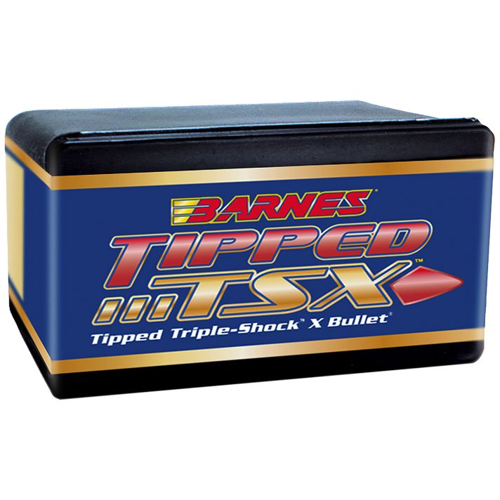 Barnes Bullets 30242 Tipped TSX6.5Creedmoor 120gr Boat Tail 50/Box