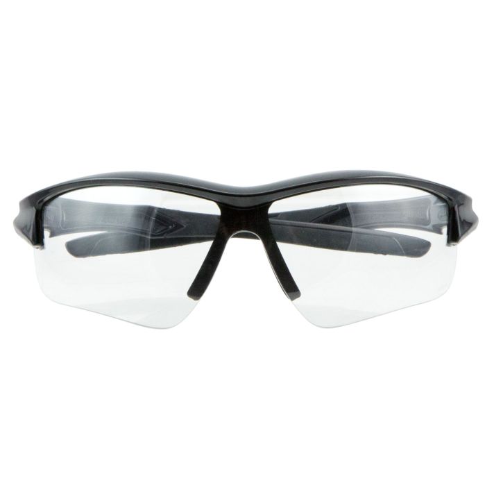 Howard Leight R02214 Uvex Acadia Adult Clear Lens Anti-Fog Black Frame