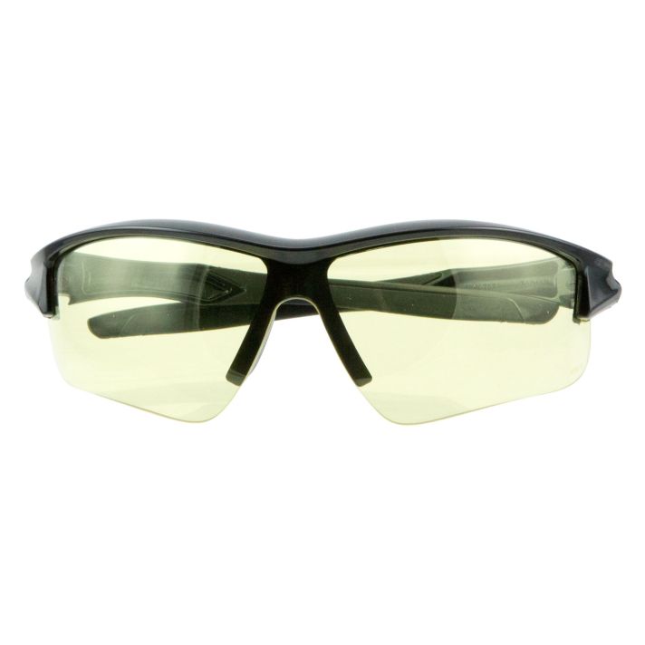 Howard Leight R02215 Uvex Acadia Adult Amber Lens Anti-Fog Black Frame