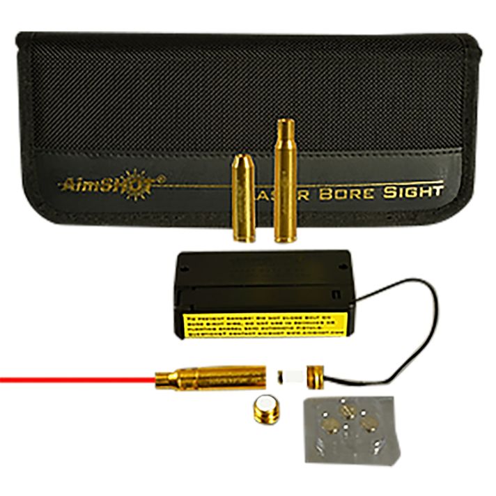Aimshot MBSKIT1 Modular Rifle Boresighter BS223/AR243/AR3006 Brass