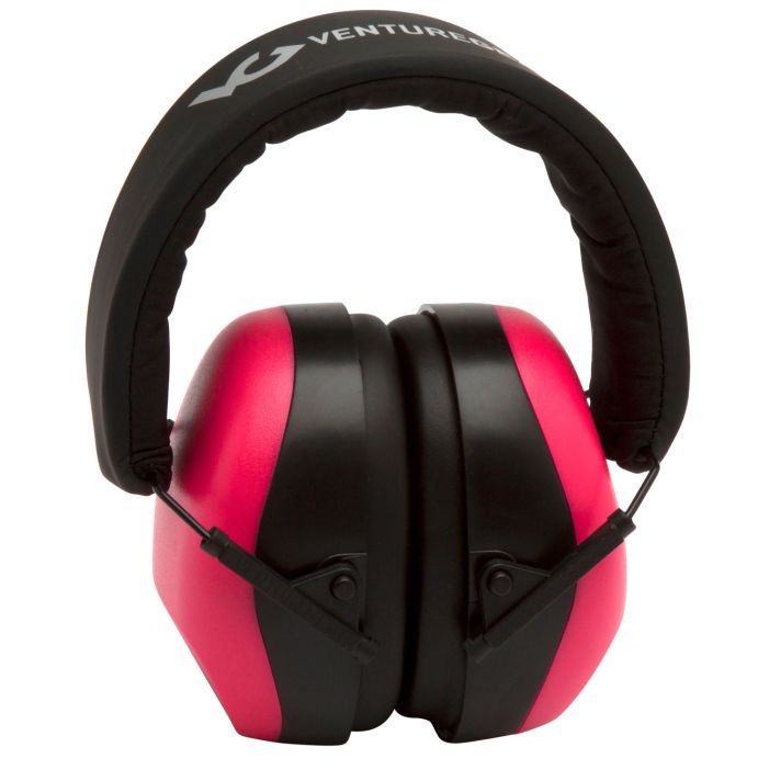 Pyramex VGPM8010PC Venture Gear V80 Muff Foam 26 dB 32 dB Over the Head Orange Pink/Black Adult 1 Pair